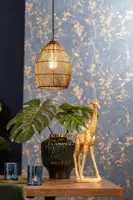 Light & Living hanglamp metaal meya 20x25cm zwart, goud - afbeelding 4
