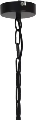 Light & Living hanglamp metaal meya 40x53cm zwart, goud - afbeelding 3