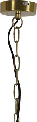 Light & Living hanglamp metaal mirana 55x55cm goud - afbeelding 5