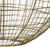Light & Living hanglamp metaal mirana 55x55cm goud - afbeelding 4