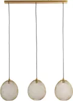 Light & Living hanglamp metaal moroc drie-lichts 104x30x34cm goud - afbeelding 1