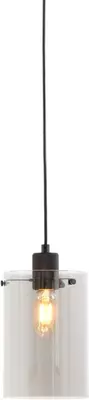 Light & Living hanglamp metaal vancouver 15x22cm zwart - afbeelding 1