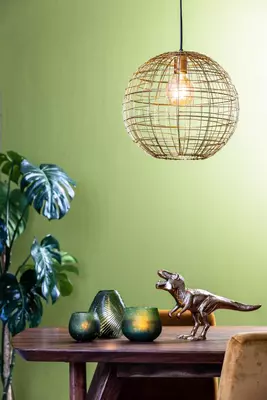 Light & Living hanglamp mirana 35x33 cm goud - afbeelding 6
