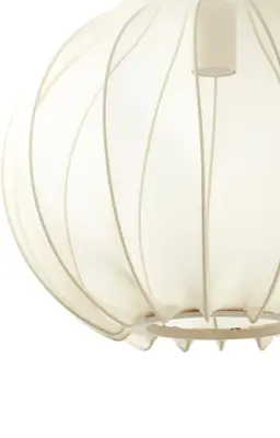Light & Living hanglamp textiel elati 39x42cm zand - afbeelding 2
