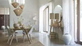 Light & Living hanglamp textiel felida 42x32cm crème - afbeelding 9