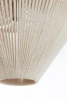 Light & Living hanglamp textiel felida 42x32cm crème - afbeelding 4