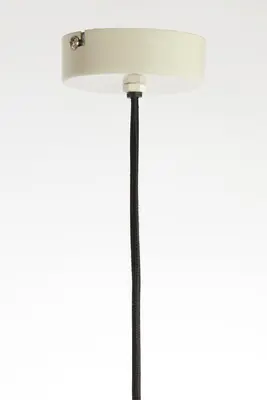 Light & Living hanglamp textiel felida 53x37cm crème - afbeelding 6