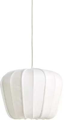 Light & Living hanglamp textiel zubedo 49.5x38cm crème - afbeelding 1