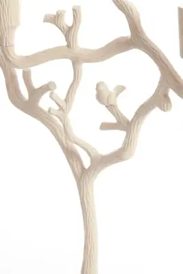 Light & Living kandelaar aluminium jardia 26x11x42cm crème - afbeelding 4