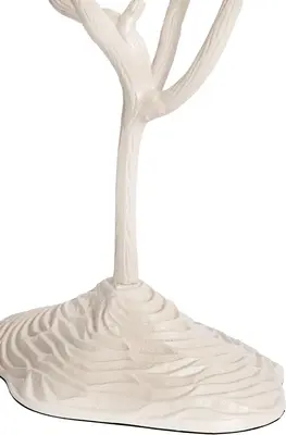 Light & Living kandelaar aluminium jardia 60x35x70cm crème - afbeelding 5
