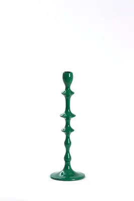Light & Living kandelaar aluminium vicari 12x36cm groen - afbeelding 1