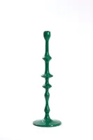 Light & Living kandelaar aluminium vicari 14x43cm groen - afbeelding 1