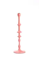 Light & Living kandelaar aluminium vicari 14x43cm roze - afbeelding 1
