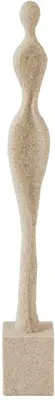 Light & Living kandelaar keramiek taropa 5x37.5cm zand - afbeelding 1