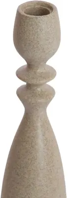 Light & Living kandelaar kunststof guam 6x26cm sand - afbeelding 2