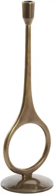 Light & Living kandelaar metaal antiga 13x46cm brons - afbeelding 2