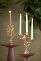 Light & Living kandelaar metaal loros 22.5x9x31.5cm bordeaux - afbeelding 3