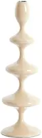 Light & Living kandelaar metaal vireen 10.5x34.5cm zand - afbeelding 1