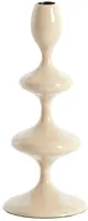 Light & Living kandelaar metaal vireen 10x27cm zand - afbeelding 1