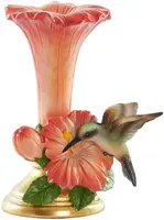 Light & Living kandelaar polyresin bird 14.5x10x20cm koraal - afbeelding 1