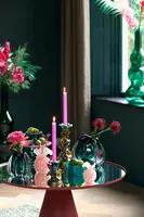 Light & Living kandelaar polyresin lamos 11x10x28.5cm groen - afbeelding 3