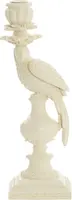 Light & Living kandelaar polyresin nyasa 11x10x30cm crème - afbeelding 1
