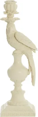 Light & Living kandelaar polyresin nyasa 13x12x37.5cm crème - afbeelding 1