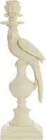 Light & Living kandelaar polyresin nyasa 13x12x37.5cm crème - afbeelding 1