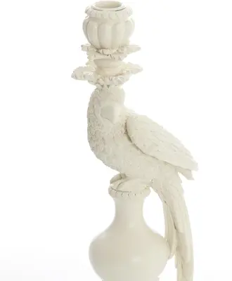 Light & Living kandelaar polyresin nyasa 13x12x37.5cm crème - afbeelding 2