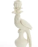 Light & Living kandelaar polyresin nyasa 13x12x37.5cm crème - afbeelding 2