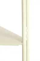 Light & Living kast metaal display 59x59x200cm crème  - afbeelding 3