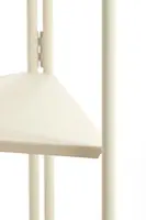 Light & Living kast metaal display 59x59x200cm crème  - afbeelding 4