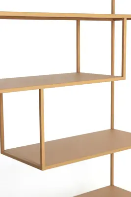 Light & Living kast metaal ylaya 100x35x203cm beige  - afbeelding 4