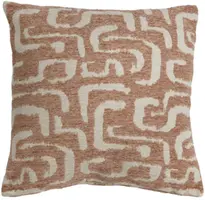 Light & Living kussen alzey 45x45cm terra - afbeelding 1
