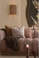 Light & Living kussen alzey 45x45cm terra - afbeelding 3