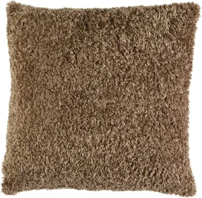 Light & Living kussen lina 45x45cm bruin - afbeelding 1