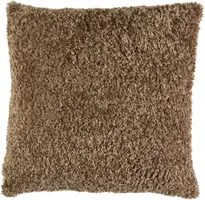 Light & Living kussen lina 45x45cm bruin - afbeelding 1