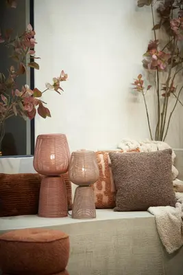 Light & Living kussen lina 45x45cm bruin - afbeelding 9