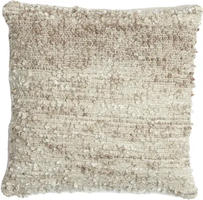 Light & Living kussen mezoki 45x45cm lichtbruin - afbeelding 1