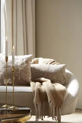 Light & Living kussen ruhla 60x30cm beige - afbeelding 6