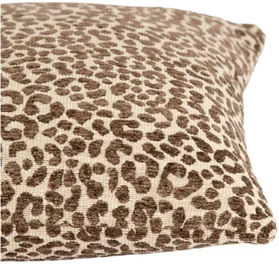 Light & Living kussen safford 45x45cm zand, bruin - afbeelding 2