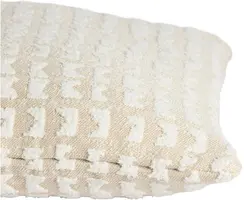 Light & Living kussen sontra 45x45cm beige - afbeelding 2