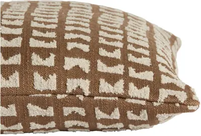 Light & Living kussen sontra 45x45cm taupe - afbeelding 2