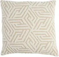 Light & Living kussen vevey 45x45cm beige - afbeelding 1