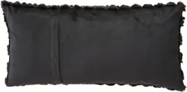 Light & Living kussen vienne 60x30cm zwart - afbeelding 3