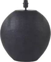 Light & Living lamp base 48x19x57 cm skeld matt black - afbeelding 1