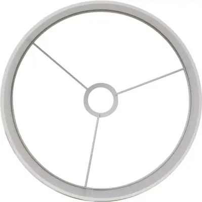 Light & Living lampenkap textiel breska 20x15cm parelwit - afbeelding 3