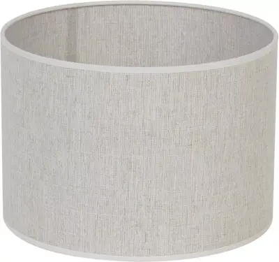 Light & Living lampenkap textiel breska 20x15cm parelwit - afbeelding 2