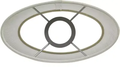 Light & Living lampenkap textiel breska 21x17.5x23cm wit - afbeelding 4