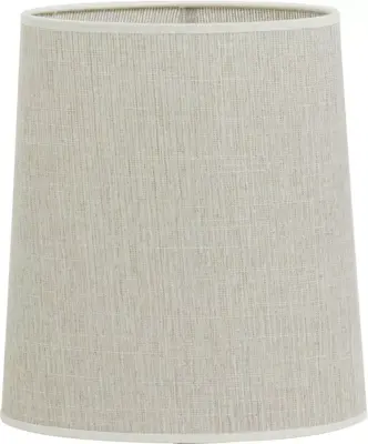 Light & Living lampenkap textiel breska 25x21x28cm wit - afbeelding 1
